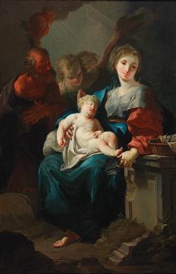 The Holy Family with the sleeping Christ Child