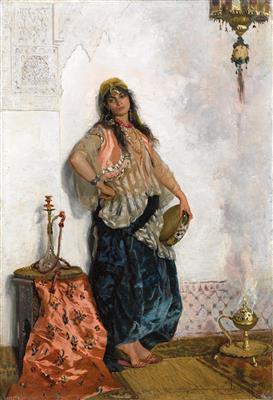 Oriental Dancer by Cesare Biseo - Auction record, sale price, and art valuation. Compare with similar artists and explore comparable artworks.