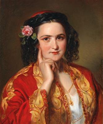 Sample artwork by Georg Decker (1818 - 1894), known for figure, genre paintings - View similar artists and auction records
