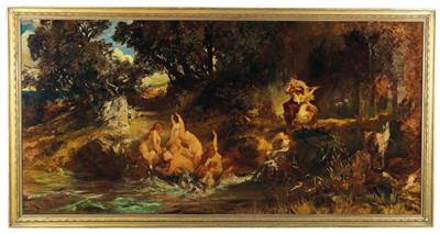 Die Nixen und der Tiger, um 1872/73