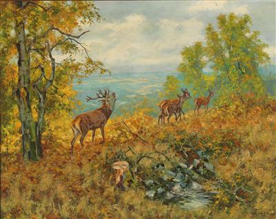 Sample artwork by Erich Dichtl (1890 - 1955), known for animal painting, illustration, and graphic art - View similar artists and auction records