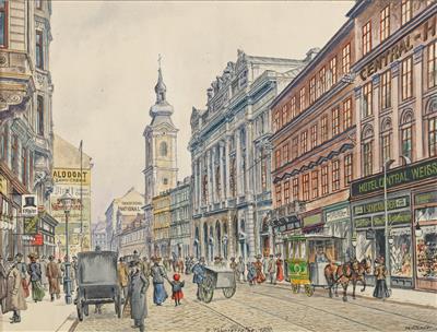 II., Taborstraße 1900 by Max Neubauer - Auction record, sale price, and art valuation. Compare with similar artists and explore comparable artworks.