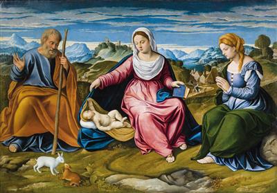 The Holy Family with Saint Mary Magdalene