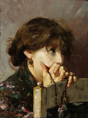 Woman praying