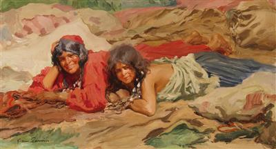 Gypsies Sunbathing