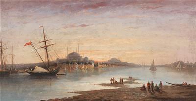 Scene of the Bosphorus, View of the Hagia Sophia