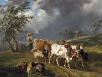 Fleeing the Storm (1855)