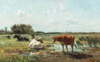 In the beautiful country of Flanders (ca. 1896-1897) by Frans (Baron) Courtens - Auction record, sale price, and art valuation. Compare with similar artists and explore comparable artworks.