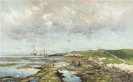 L'Escaut près de Bergen op Zoom (Hollande)