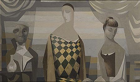FAMILY GROUP by Nevill Johnson - Auction record, sale price, and art valuation. Compare with similar artists and explore comparable artworks.
