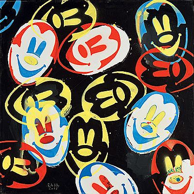 Blak Mick by Raba - Auction record, sale price, and art valuation. Compare with similar artists and explore comparable artworks.