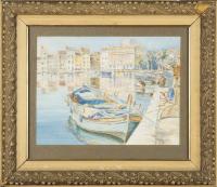 The port of Sanary by Charles Pinet - Auction record, sale price, and art valuation. Compare with similar artists and explore comparable artworks.