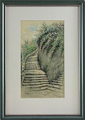 "Blankenese Strandtreppe" by Ferdinand Hopner - Auction record, sale price, and art valuation. Compare with similar artists and explore comparable artworks.