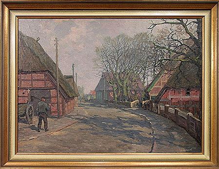 "Dorfstrasse in Neugraben", 1946
