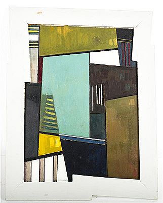 Sample artwork by Martin Blaszko (1920 - 2011), known for mixed media, collage, sculpture and works on paper-abstraction - View similar artists and auction records