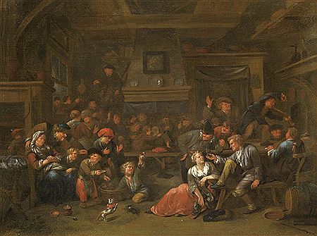 Interno di osteria