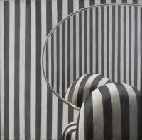 Armchair and reflected