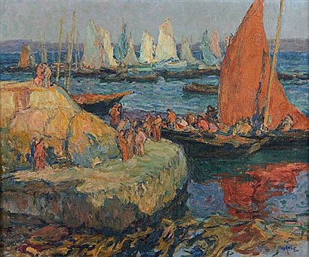 La voile rouge