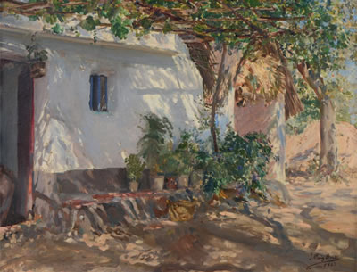 Jeune fille sous le préau by Julio Peris Brell - Auction record, sale price, and art valuation. Compare with similar artists and explore comparable artworks.