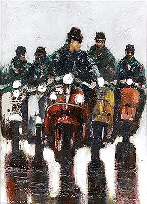 Sample artwork by David Barrow (Born 1959), known for painting - View similar artists and auction records
