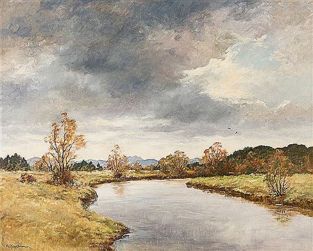 'Gewitterstimmung an der Loisach' by Adolf Kapfhammer - Auction record, sale price, and art valuation. Compare with similar artists and explore comparable artworks.