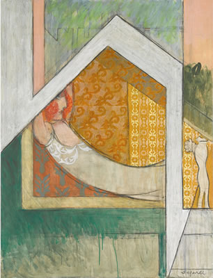 Sample artwork by Harry Sefarbi (1917 - 2009), known for modernist nude and landscape painting, teaching - View similar artists and auction records