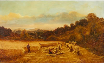 GATHERING HAY