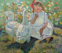 La petite fille aux oies, 1921