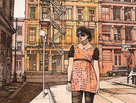 New York - Itinéraires, Howard Street at Mercer, 2010 by Miles Hyman - Auction record, sale price, and art valuation. Compare with similar artists and explore comparable artworks.
