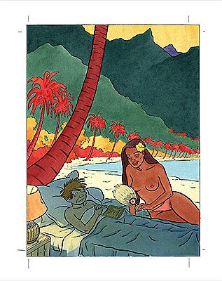 Sample artwork by Jean Claude Denis (Born 1951), known for painting, comic illustration - View similar artists and auction records