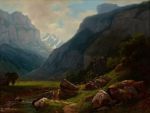 Sample artwork by Gottlieb Bion (1804 - 1876), known for painting - View similar artists and auction records