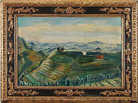 Landschaft bei Urbino by Theo Glinz - Auction record, sale price, and art valuation. Compare with similar artists and explore comparable artworks.