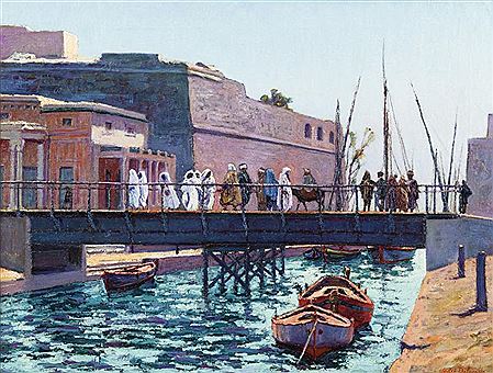 Le pont de fer, La Goulette (Tunisie) by Andre Delacroix - Auction record, sale price, and art valuation. Compare with similar artists and explore comparable artworks.