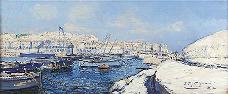 Panorama du Port d’Alger