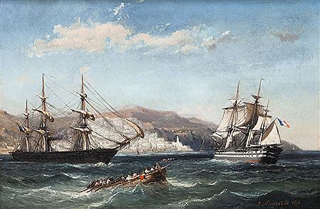 Navires dans la baie d’Alger
