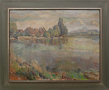 Sample artwork by Richard Dilger (1887 - 1973), known for painting - View similar artists and auction records