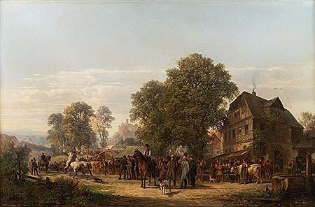 At the Horse Market