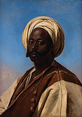 Portrait of a Moor in a White Turban