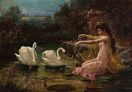 At the Swan Lake