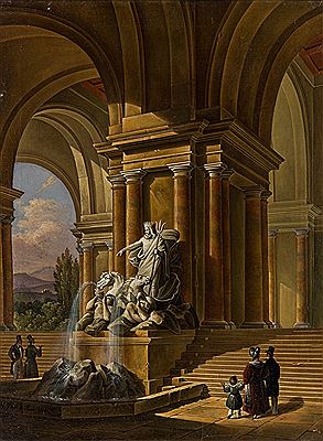 At the Fountain of Neptune