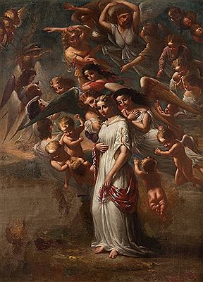 Virgin Mary with Guardian Angels and Saint Innocents