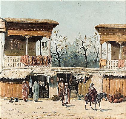 Stalls at the Market