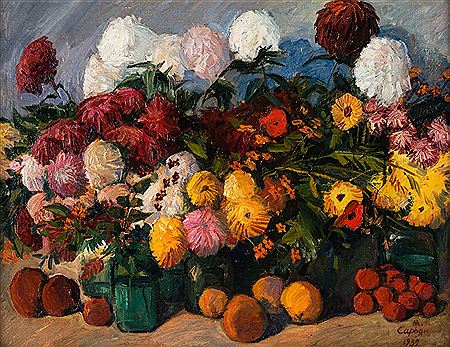Still Life with Flowers and Fruit