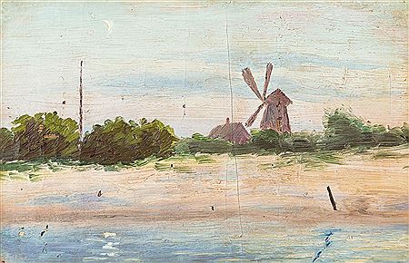 Landscape with a Windmill