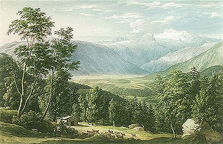 Sample artwork by Jakob Gauermann (1773 - 1843), known for landscape paintings - View similar artists and auction records