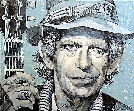 Portrait von Keith Richards by Ira Tsantekidou - Auction record, sale price, and art valuation. Compare with similar artists and explore comparable artworks.