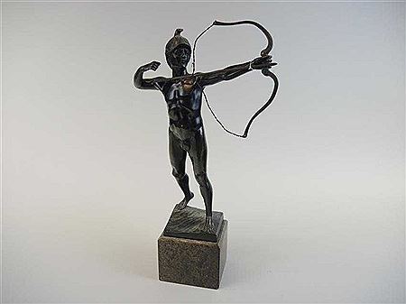 Archer by Victor Bugler - Auction record, sale price, and art valuation. Compare with similar artists and explore comparable artworks.