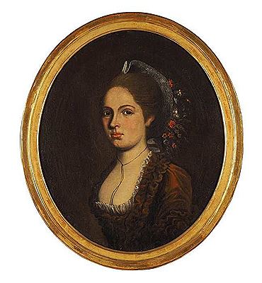 Portrait einer Schwyzer Patrizierin