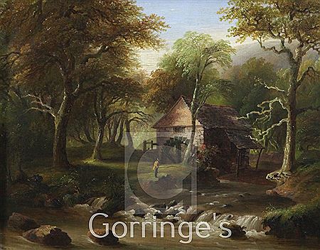 Weir Mills, near Clifford Bridge on the River Teign by John Wallace Tucker - Auction record, sale price, and art valuation. Compare with similar artists and explore comparable artworks.