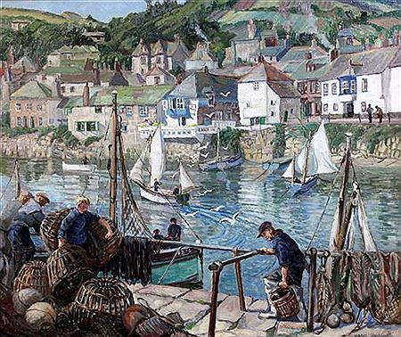 Mousehole harbour by Isabel Wrightson - Auction record, sale price, and art valuation. Compare with similar artists and explore comparable artworks.